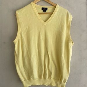 Yellow Sweater Vest